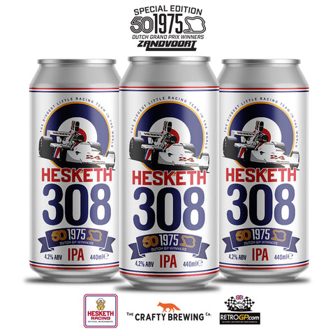 Official Hesketh Racing IPA Beer Gift Pack