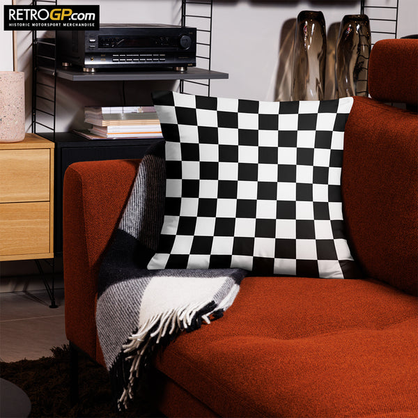 Chequered Flag Cushion