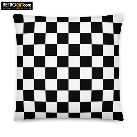 Chequered Flag Cushion