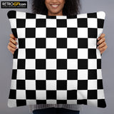 Chequered Flag Cushion