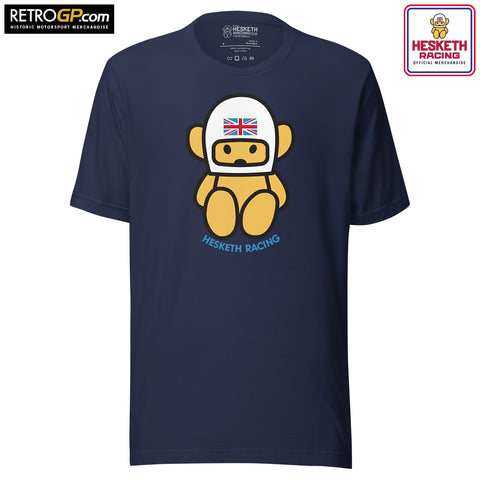 Official Hesketh Racing Classic F1 T Shirt Navy