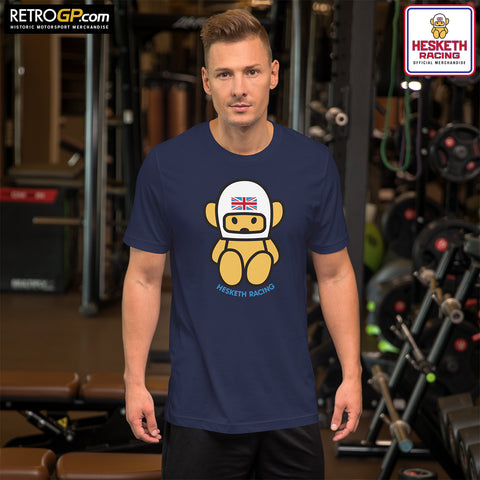 Official Hesketh Racing Classic F1 T Shirt Navy