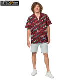 Torreggiani Hawaiian Shirt Red