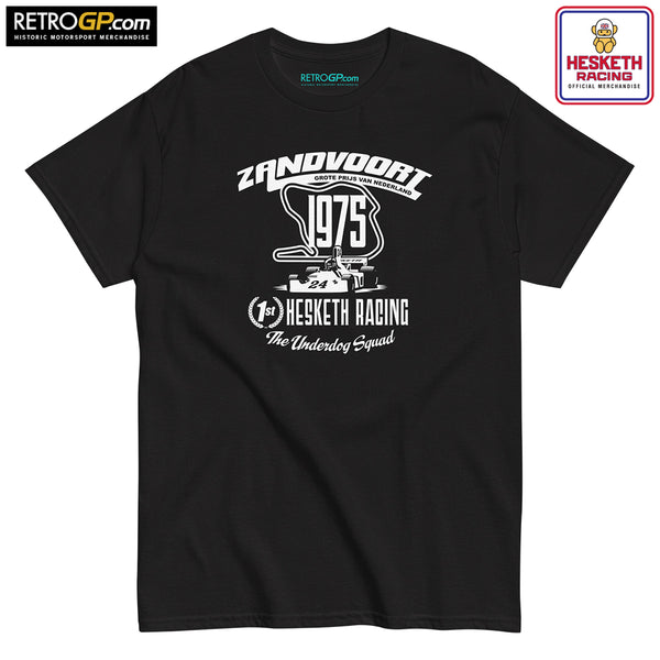 OFFICIAL Hesketh Racing Zandvoort 1975 F1 T Shirt