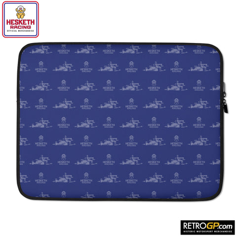 Official Hesketh Racing Laptop Sleeve Blue