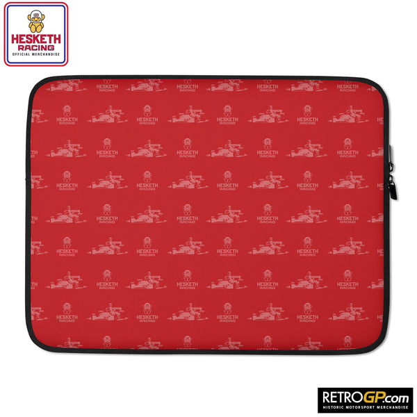 Official Hesketh Racing Laptop Sleeve Red