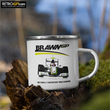 Brawn GP Enamel Mug