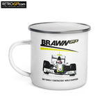 Brawn GP Enamel Mug