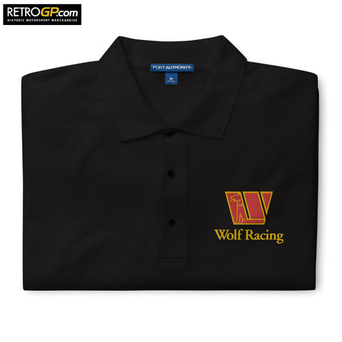 Wolf Racing Embroidered Polo