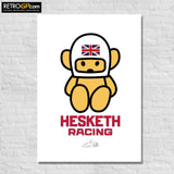 Hesketh Racing Bear Print