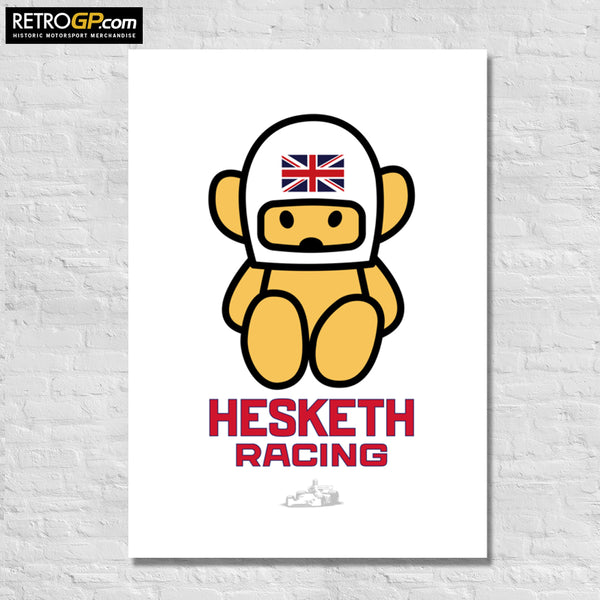 Hesketh Racing Bear Print