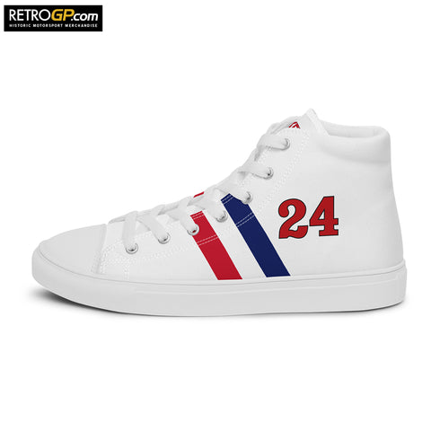 Official Hesketh Racing High Top Canvas Shoes Ladies
