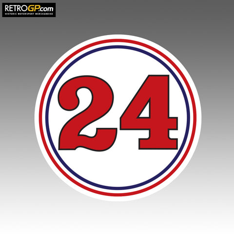 Hesketh Racing 24 Sticker